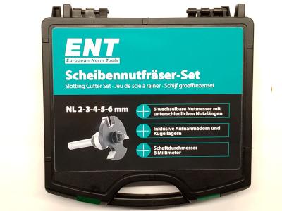 ENT Scheibennutfräser-Set