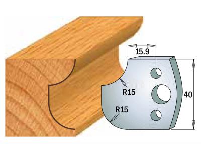 CMT Profilmesser 40mm R15 F177