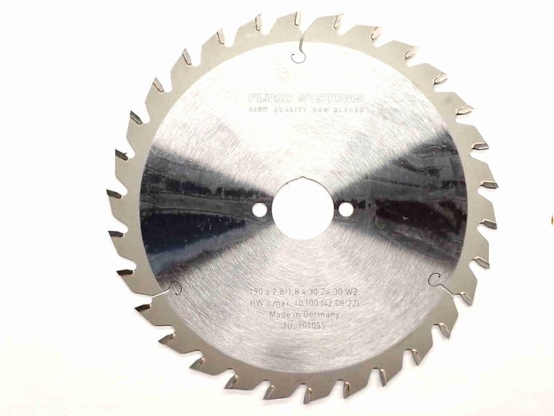 FLURY HM-Kreissägeblatt Ø1902,8/1,8x30mm 30WZ FLURY HM-Kreissägeblatt Ø1902,8/1,8x30mm 30WZ