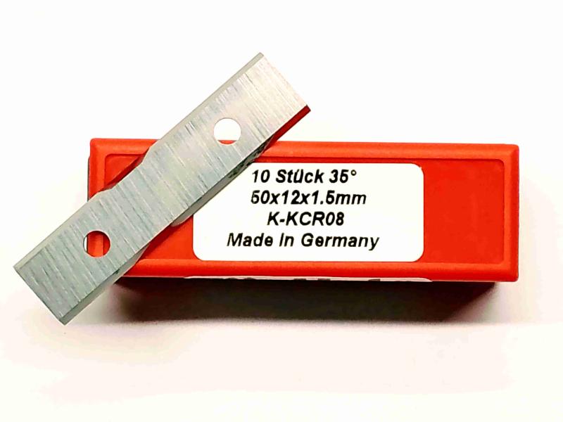 HM-Wendeschneidplatten 50x12x1,5mm Z2 (10 Stück)
