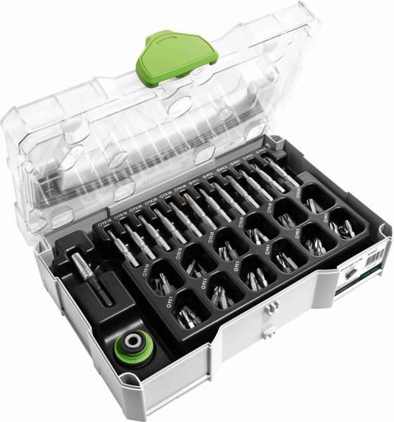 Festool Mini-Systainer SYS-CE MINI 1 TL TRA mit Centrotec Bits, 74-tlg. 203817 Festool Mini-Systainer SYS-CE MINI 1 TL TRA mit Centrotec Bits, 74-tlg. 203817