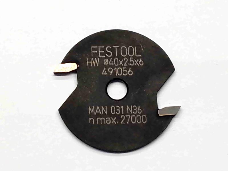 Festool HM-Scheibennutfräser D40x2,5mm 491056