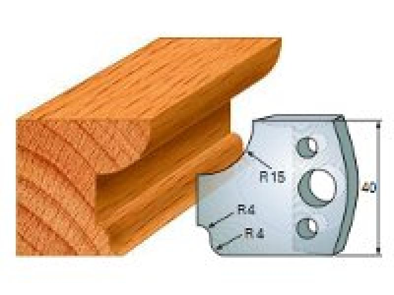Profilmesser 40x4mm Nr.43