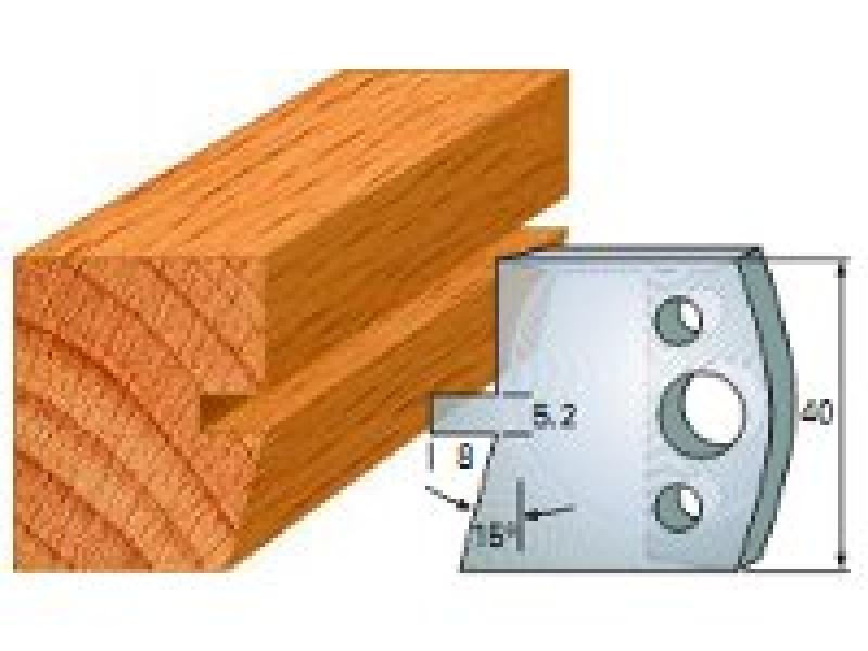 Profilmesser 40x4mm Nr.86