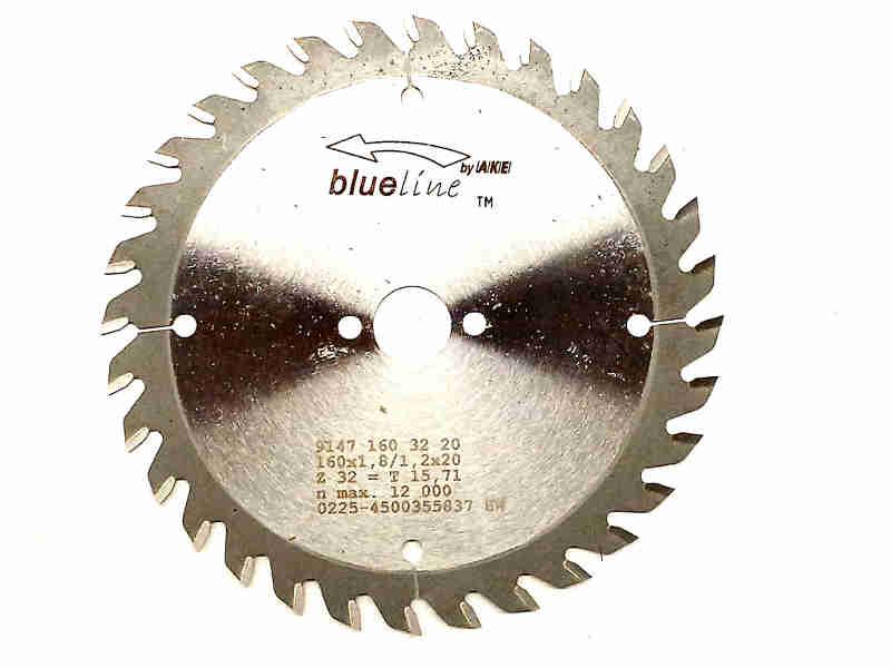 HM-Kreissägeblatt D160x1,8/1,2x20mm Z32WZ HM-Kreissägeblatt D160x1,8/1,2x20mm Z32WZ