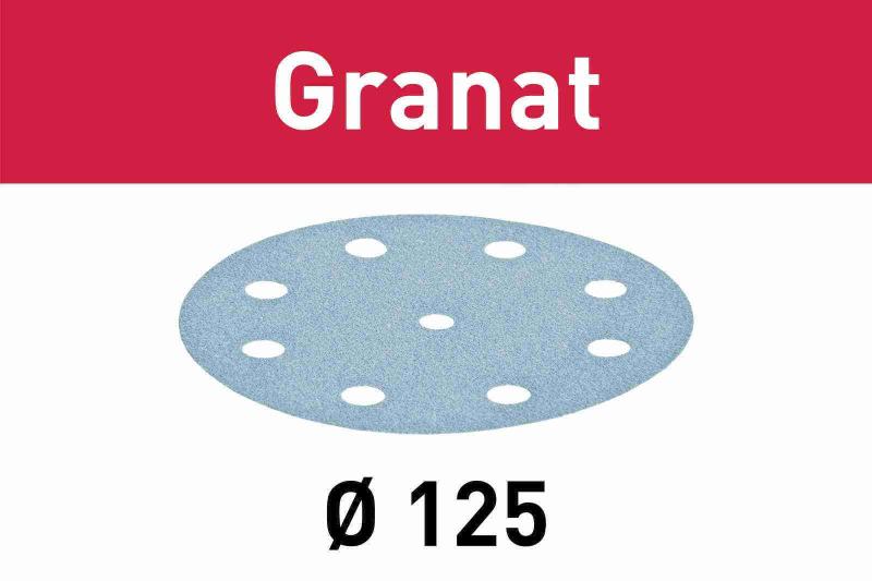 Festool Schleifscheibe STF D125/8 P120 GR/10 Granat Festool Schleifscheibe STF D125/8 P120 GR/10 Granat
