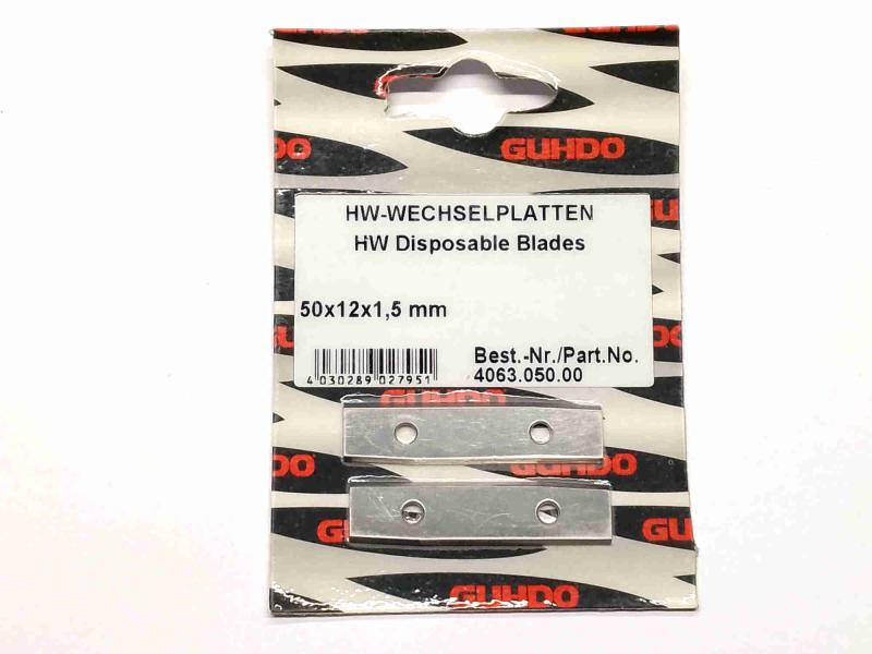 HM-Wendeschneidplatten 50x12x1,5mm HM-Wendeschneidplatten 50x12x1,5mm